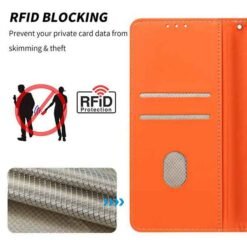 Galaxy S26 símaveski með RFID-vörn – appelsínugult - Image 4