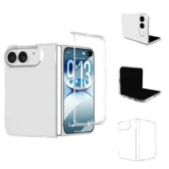 iPhone Duo símahulstur – glært