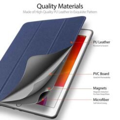iPad 10.2" blátt hulstur með pennahólfi - Image 6