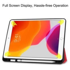 iPad 10.2" 2019 / 2020 / 2021 þríbrjótanlegt hulstur - Image 4