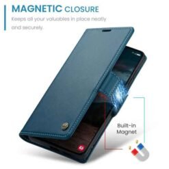 Galaxy S26 blátt símaveski með RFID vörn - Image 10