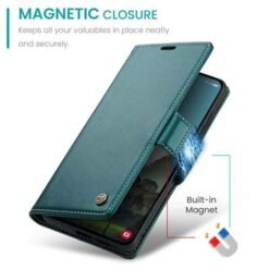 Galaxy S26+ símaveski með RFID vörn - grænt - Image 10