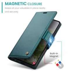 Galaxy S26 Ultra grænt símaveski með RFID vörn - Image 10
