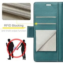 Galaxy S26 Ultra grænt símaveski með RFID vörn - Image 11