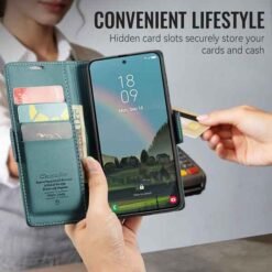 Galaxy S26 FE símaveski með RFID vörn - grænt - Image 8