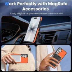 Galaxy S25+ símahulstur með MagSafe – appelsínugult - Image 5