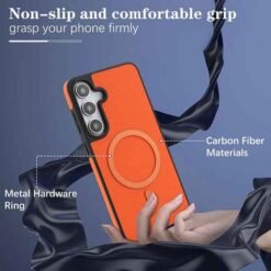 Galaxy S25 símahulstur með MagSafe – appelsínugult - Image 6