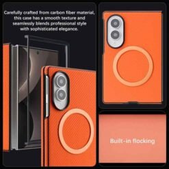 Galaxy Z Fold8 símahulstur með MagSafe – appelsínugult - Image 4