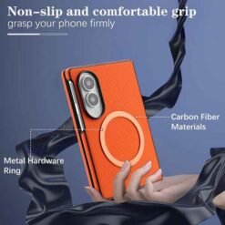 Galaxy Z Fold8 símahulstur með MagSafe – appelsínugult - Image 6