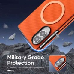 Galaxy Z Fold8 símahulstur með MagSafe – appelsínugult - Image 8