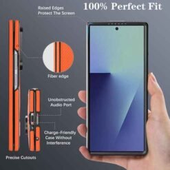Galaxy Z Fold8 Ultra símahulstur með MagSafe – appelsínugult - Image 3