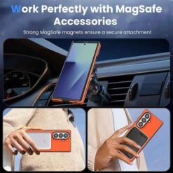 Galaxy Z Fold8 Ultra símahulstur með MagSafe – appelsínugult - Image 5