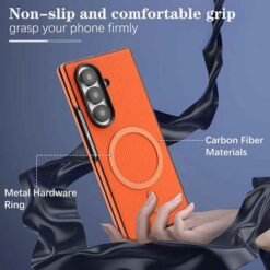Galaxy Z Fold8 Ultra símahulstur með MagSafe – appelsínugult - Image 6