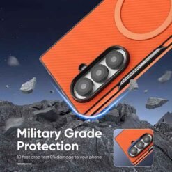 Galaxy Z Fold8 Ultra símahulstur með MagSafe – appelsínugult - Image 7