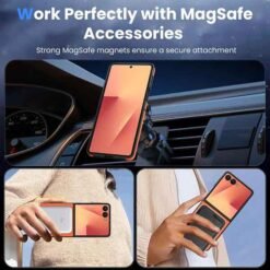 Galaxy Z Flip8 símahulstur með MagSafe – appelsínugult - Image 5