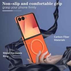 Galaxy Z Flip8 símahulstur með MagSafe – appelsínugult - Image 6