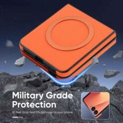 Galaxy Z Flip8 símahulstur með MagSafe – appelsínugult - Image 7