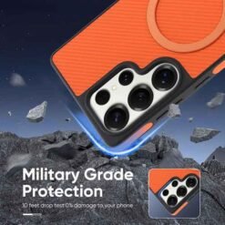 Galaxy S26 Ultra símahulstur með MagSafe – appelsínugult - Image 7