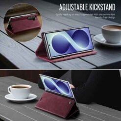 Galaxy Z Fold8 Ultra símaveski með RFID-vörn – rautt - Image 7