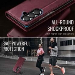 Galaxy Z Fold8 Ultra símaveski með RFID-vörn – rautt - Image 8