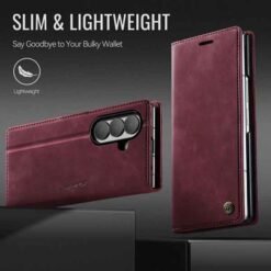 Galaxy Z Fold8 Ultra símaveski með RFID-vörn – rautt - Image 9