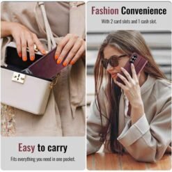 Galaxy Z Fold8 Ultra símaveski með RFID-vörn – rautt - Image 10