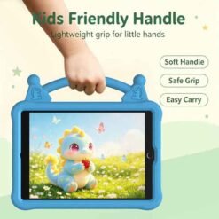 iPad 10.2" / iPad Pro 10.5" höggþolið hulstur með standi - blátt - Image 8