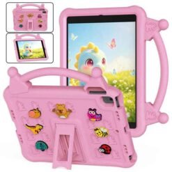 iPad 10.2" / iPad Pro 10.5" höggþolið hulstur með standi - bleikt