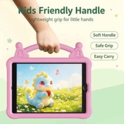 iPad 10.2" / iPad Pro 10.5" höggþolið hulstur með standi - bleikt - Image 8